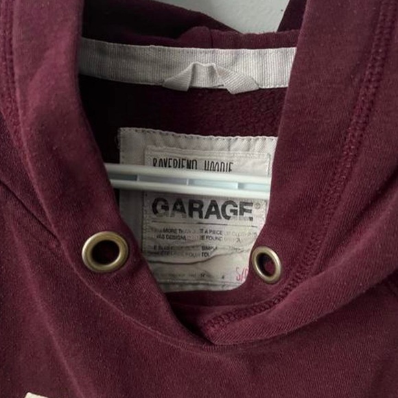 Maroon Varsity Brooklyn Hoodie - Picture 2 of 2